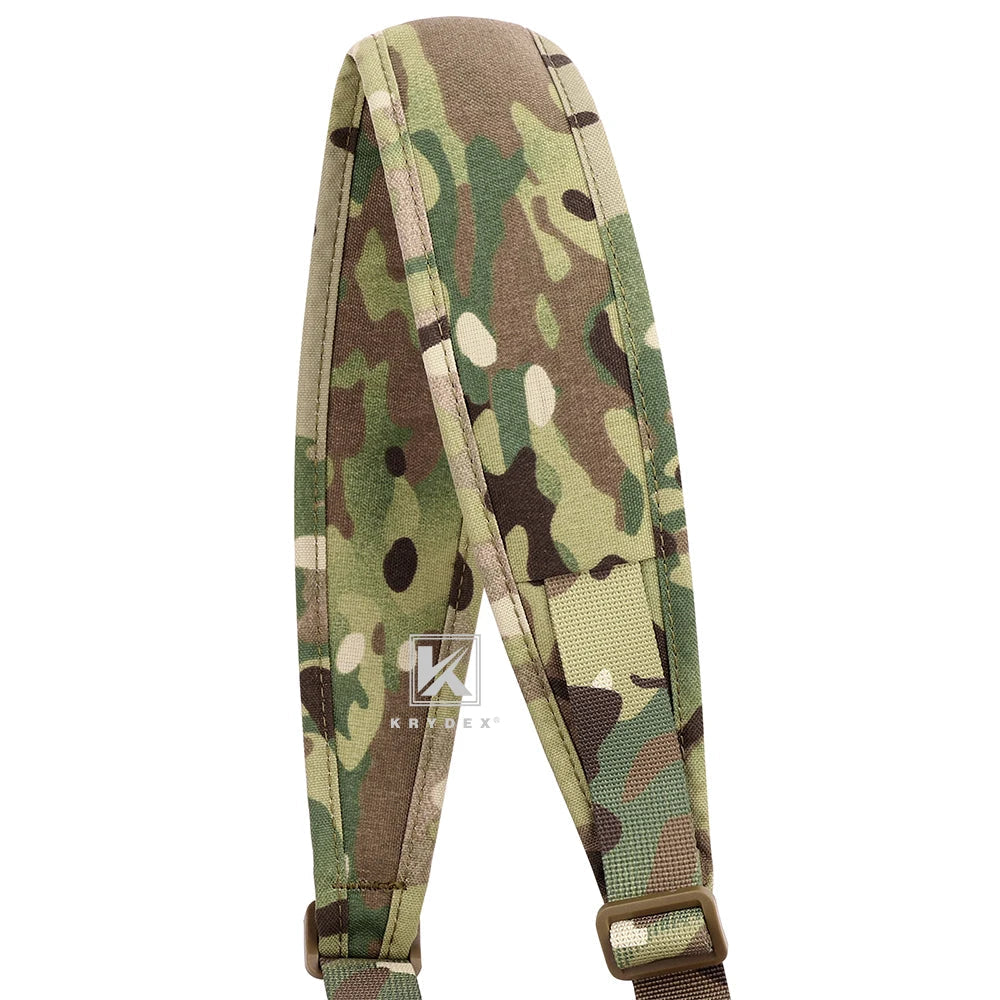 Tactical Single-Point Rifle Sling – Padded Modular Shoulder Strap for Hunting & Outdoor Use - AureliaAdventure