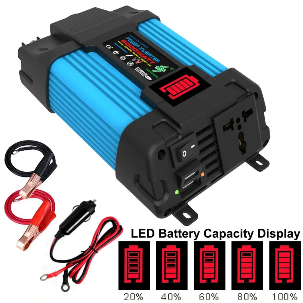 6000W Solar Power Generator Kit – 110V/220V with Controller - AureliaAdventure