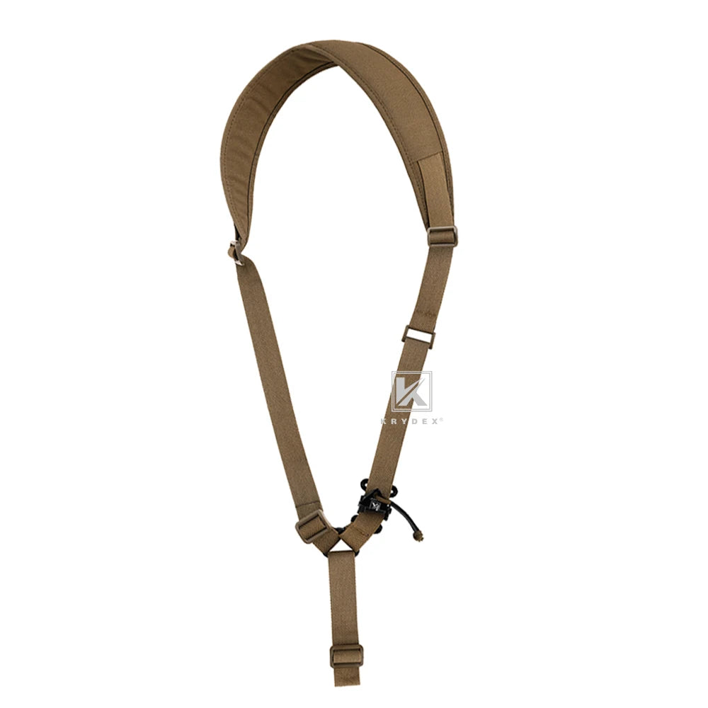 Tactical Single-Point Rifle Sling – Padded Modular Shoulder Strap for Hunting & Outdoor Use - AureliaAdventure