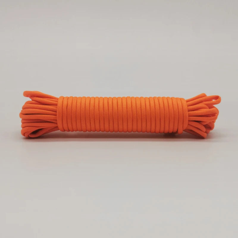 30m Glow-in-the-Dark Paracord – 4mm 9-Strand Core Outdoor Survival Rope for Camping, Tents & Safety Use - AureliaAdventure