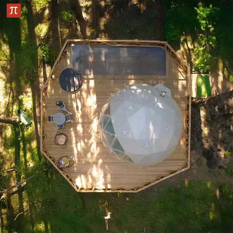 Luxury Geodesic Dome Tent – All-Season Glamping Shelter - AureliaAdventure