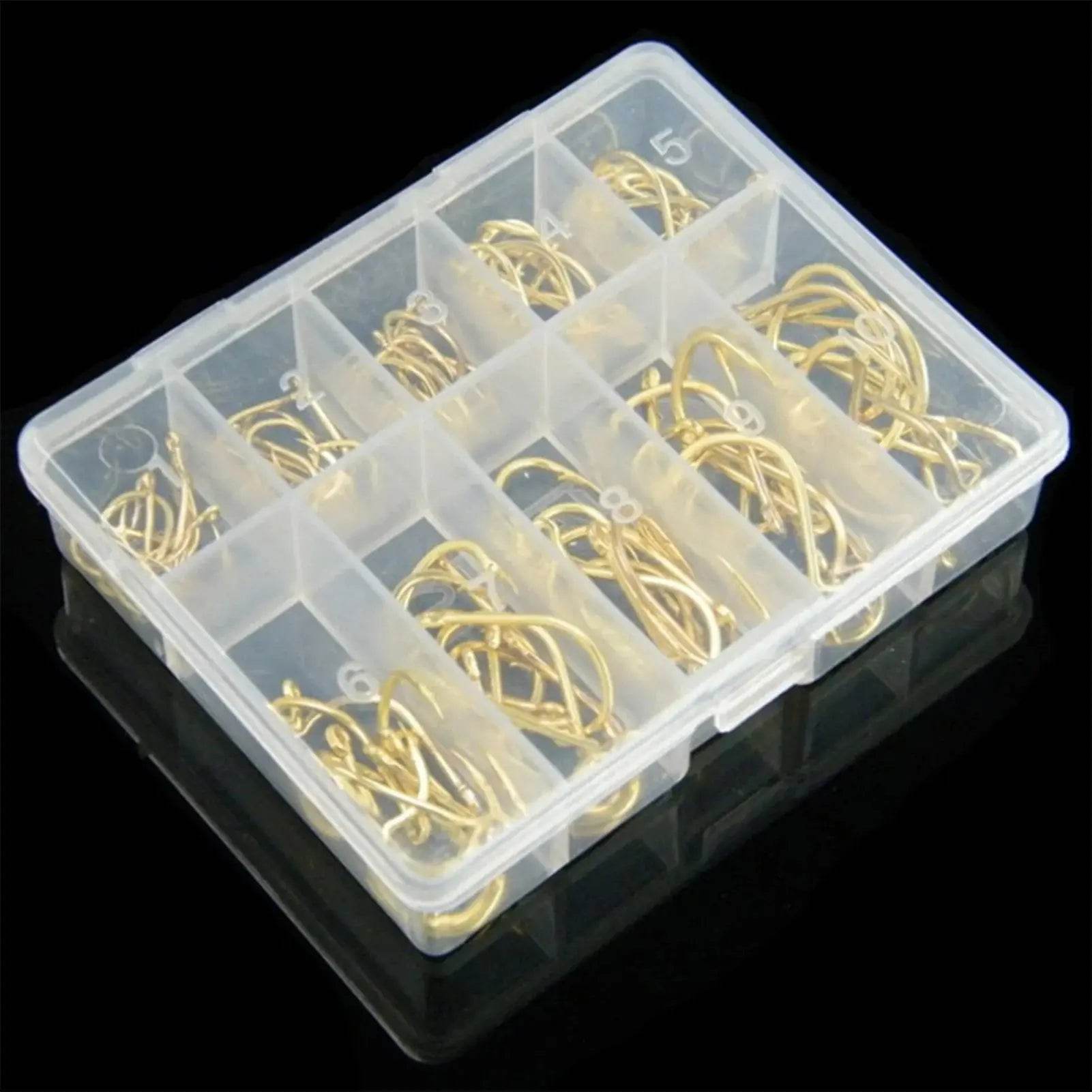 100PCS Fishing Hooks Kits - AureliaAdventure
