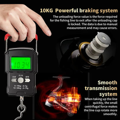 Spinning Fishing Reel – Freshwater & Saltwater - AureliaAdventure