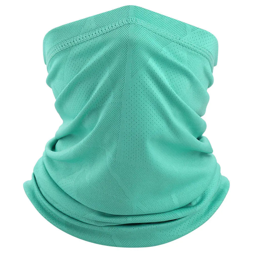UPF 50+ UV Fishing Neck Gaiter – Breathable Sun Protection Face Mask for Outdoor Sports - AureliaAdventure