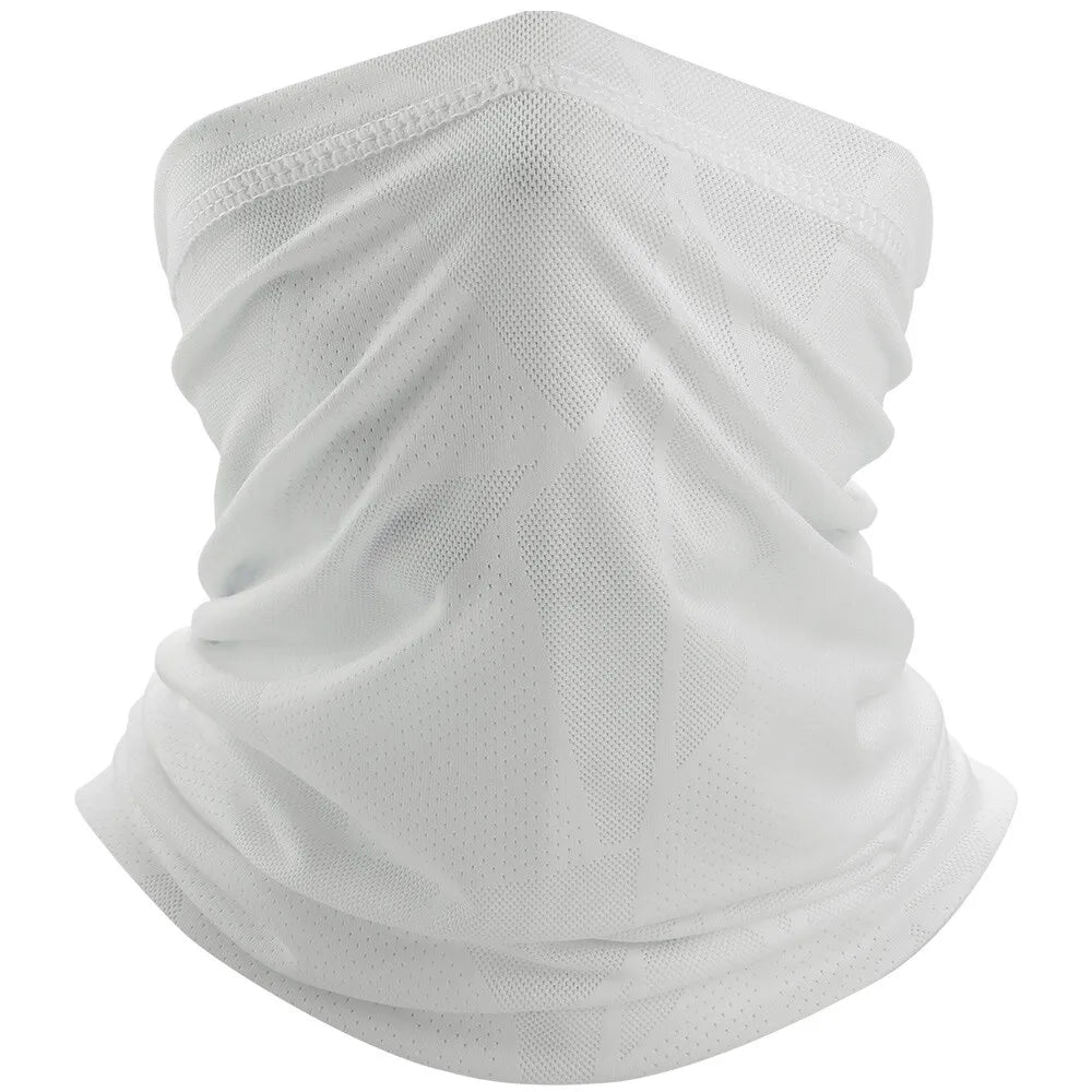 UPF 50+ UV Fishing Neck Gaiter – Breathable Sun Protection Face Mask for Outdoor Sports - AureliaAdventure