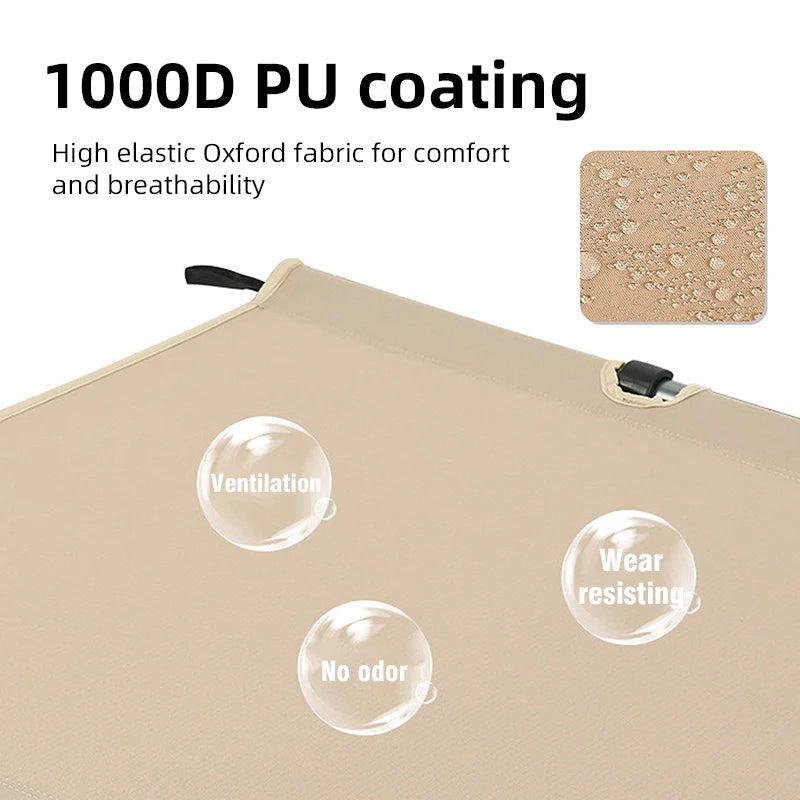 PACOONE Folding Camping Cot – Portable Outdoor Bed for Adults & Kids, Travel, RV & Camping - AureliaAdventure