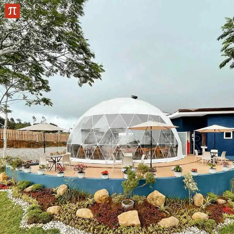 Luxury Geodesic Dome Tent – All-Season Glamping Shelter - AureliaAdventure