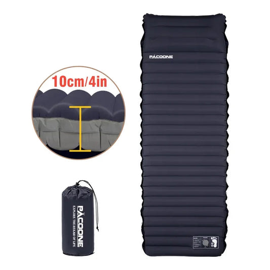 Ultralight Self-Inflating Camping Mattress – Thick Outdoor Sleeping Pad with Built-In Pump - AureliaAdventure