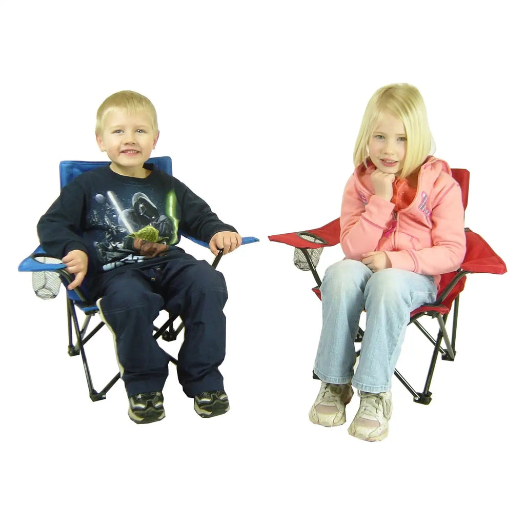 Kids Folding Camp Chair – Portable Outdoor Chair with Carry Bag (Ages 2–5) - AureliaAdventure