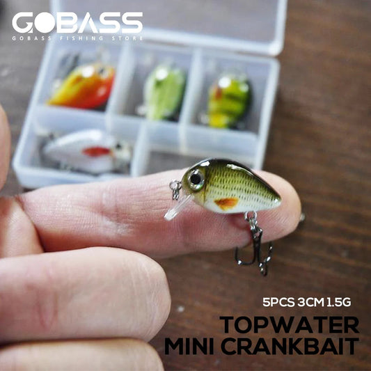 5pcs Mini Fish Lure Set - AureliaAdventure