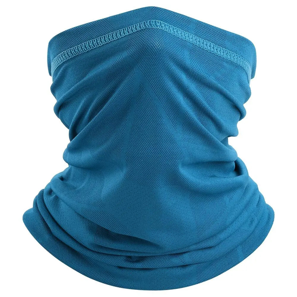 UPF 50+ UV Fishing Neck Gaiter – Breathable Sun Protection Face Mask for Outdoor Sports - AureliaAdventure