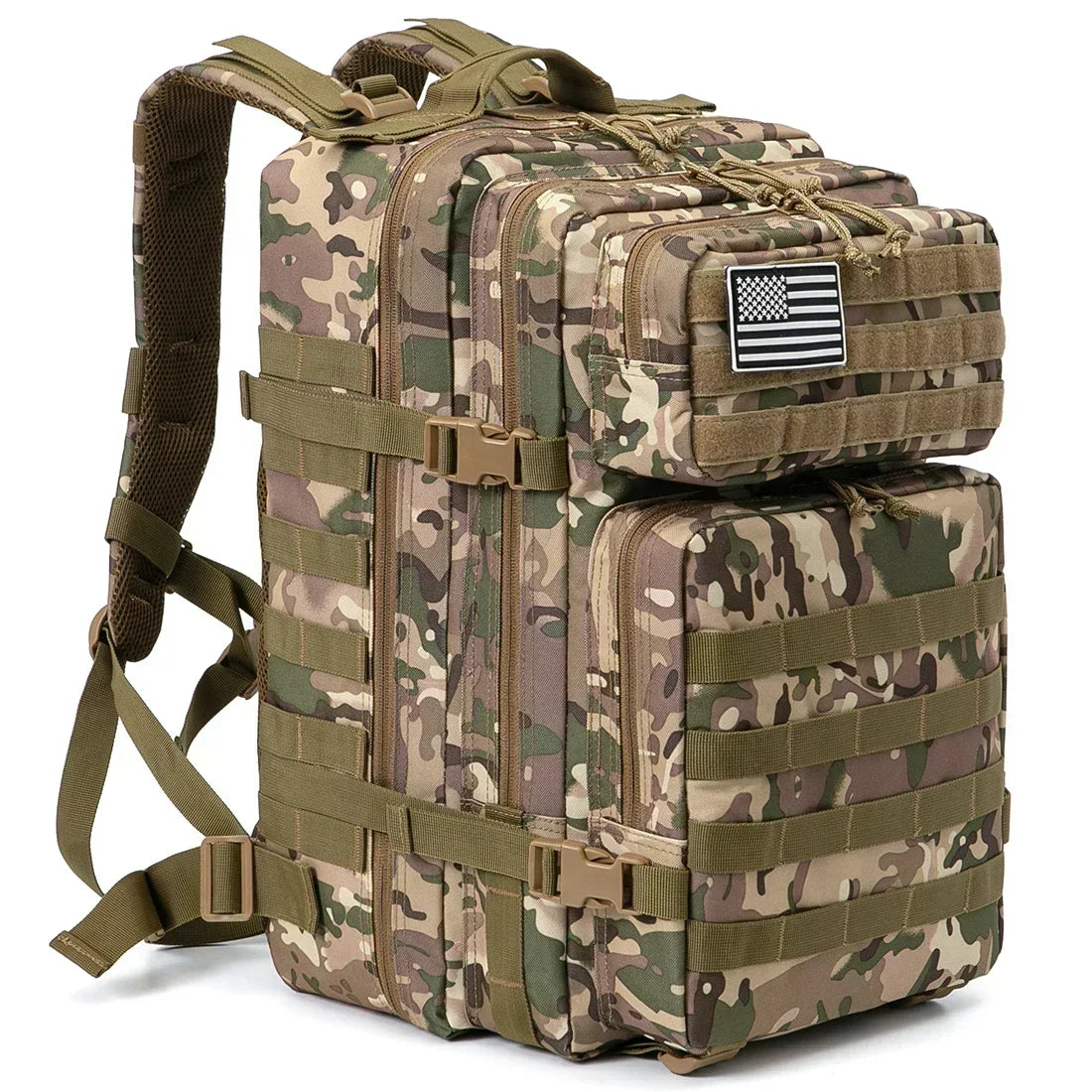 45L Tactical Backpack – Large-Capacity Outdoor Daypack for Hiking, Hunting & Camping - AureliaAdventure
