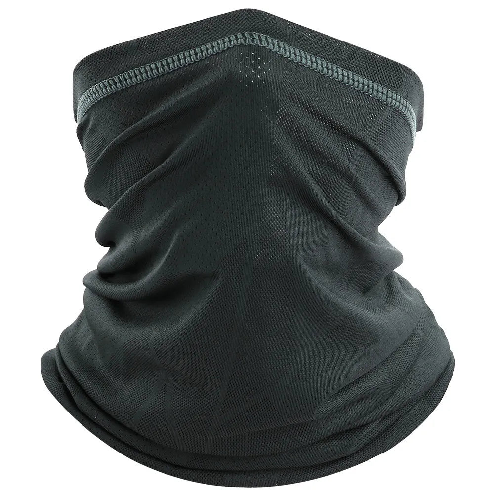 UPF 50+ UV Fishing Neck Gaiter – Breathable Sun Protection Face Mask for Outdoor Sports - AureliaAdventure