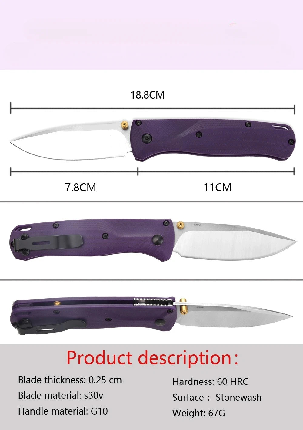 Outdoor Folding Knife - AureliaAdventure