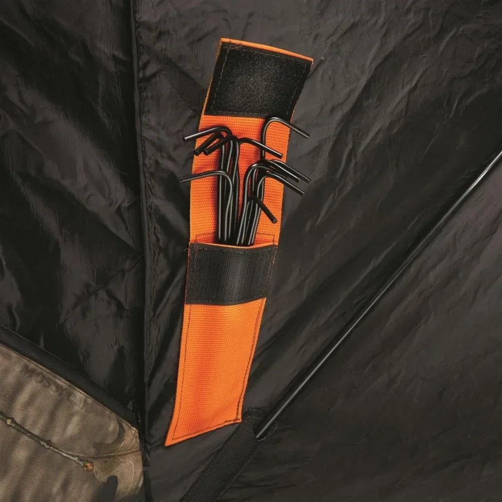 Flare 270 Pop-Up Hunting Blind – Camo Ground Blind for Deer, Duck & Turkey Hunting - AureliaAdventure