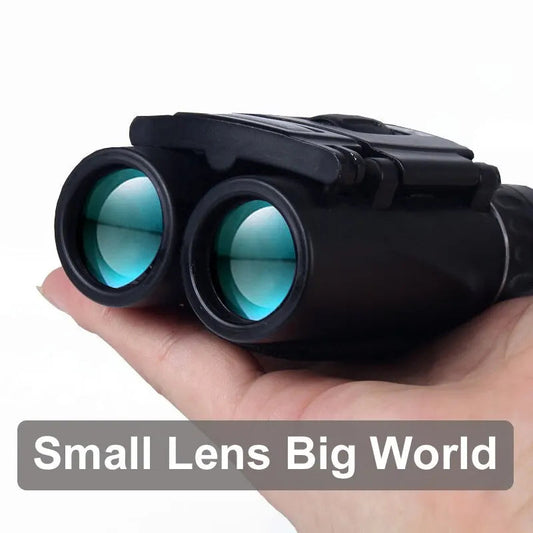 40x22 HD Compact Binoculars – 2000M Long-Range Folding Telescope with BAK4 FMC Optics for Hunting & Travel - AureliaAdventure