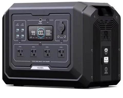 VoltRidge X2000 Portable Solar Generator - AureliaAdventure