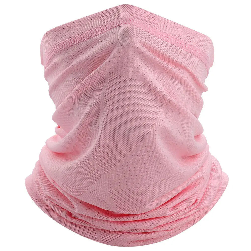 UPF 50+ UV Fishing Neck Gaiter – Breathable Sun Protection Face Mask for Outdoor Sports - AureliaAdventure