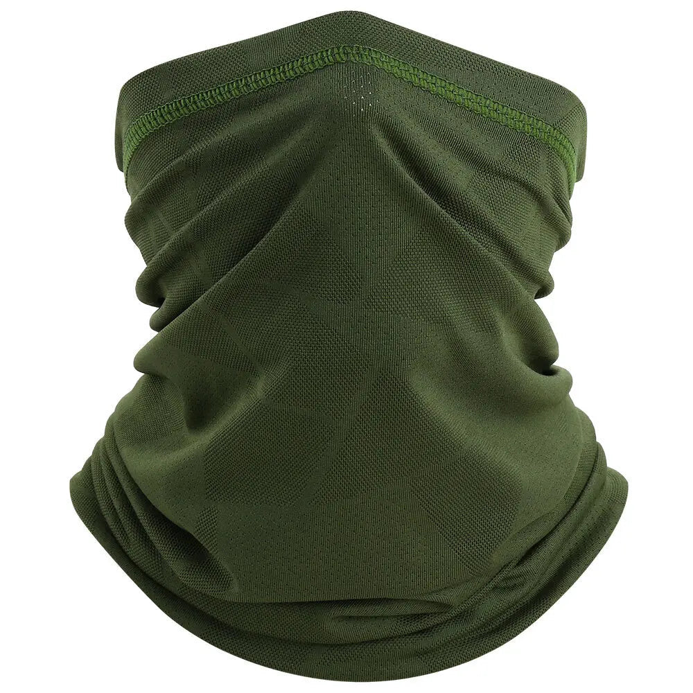 UPF 50+ UV Fishing Neck Gaiter – Breathable Sun Protection Face Mask for Outdoor Sports - AureliaAdventure