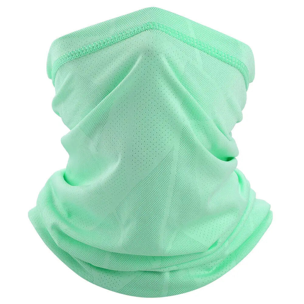 UPF 50+ UV Fishing Neck Gaiter – Breathable Sun Protection Face Mask for Outdoor Sports - AureliaAdventure