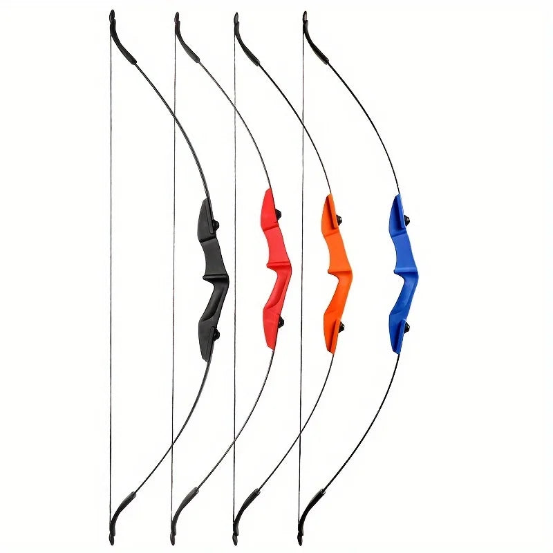 30lbs Recurve Training Bow – Ambidextrous Design with Double Arrow Rest - AureliaAdventure