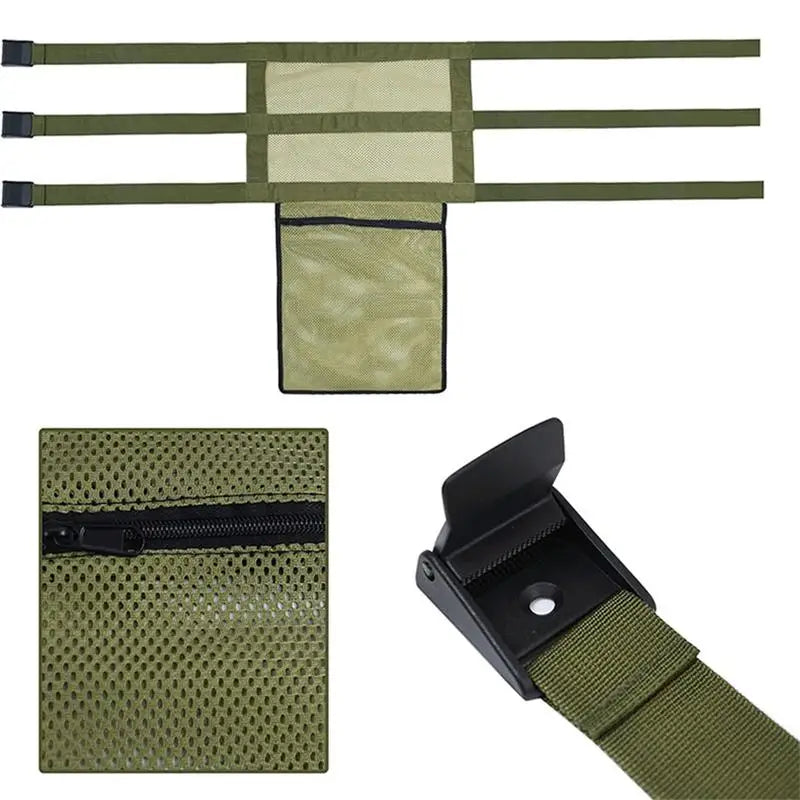 Tree Stand Seat Replacement with Pocket – Durable Deer Stand Seat for Hunting Comfort & Storage - AureliaAdventure