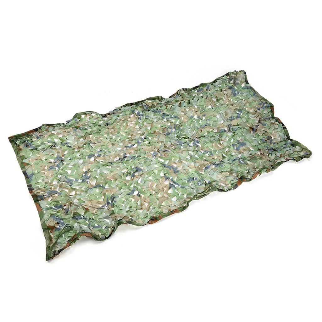 1×2M Woodland Camo Net – Lightweight Camouflage Netting for Hunting & Camping - AureliaAdventure