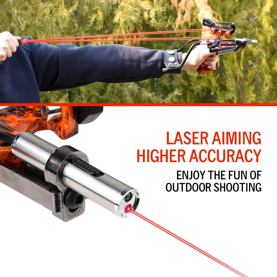 Powerful Outdoor Laser Slingshot - AureliaAdventure