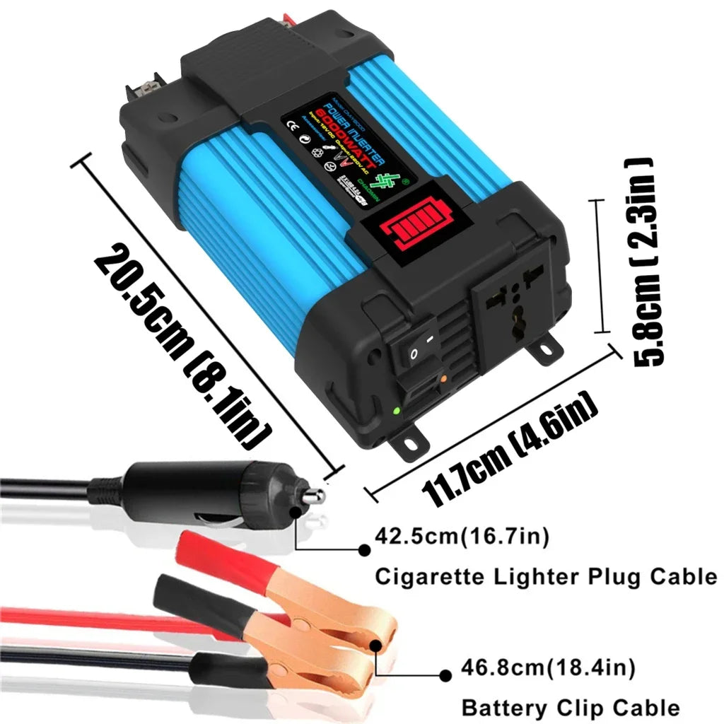 6000W Solar Power Generator Kit – 110V/220V with Controller - AureliaAdventure