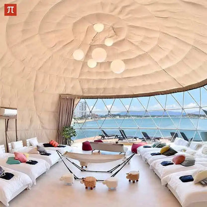 Luxury Geodesic Dome Tent – All-Season Glamping Shelter