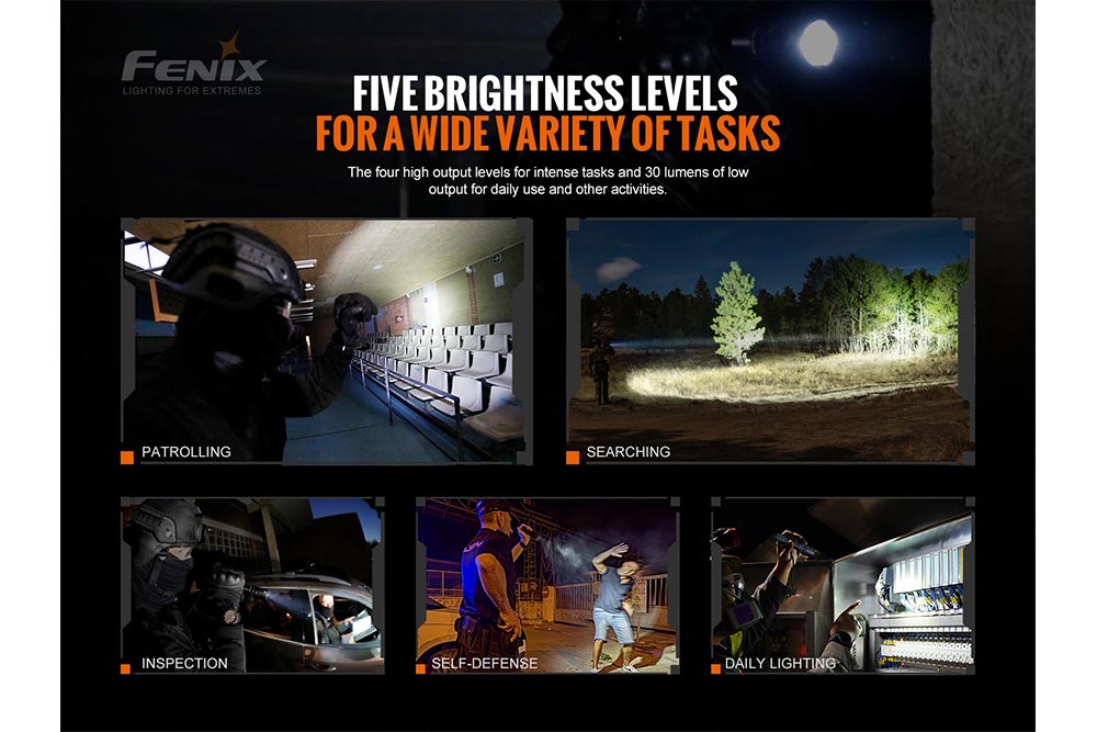 Fenix TK20R V2.0 Rechargeable LED Flashlight - 3000 Lumens - AureliaAdventure