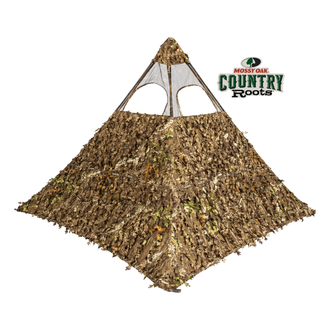 Hunting Blind - Mossy Oak Country Roots 3D Leafy - AureliaAdventure