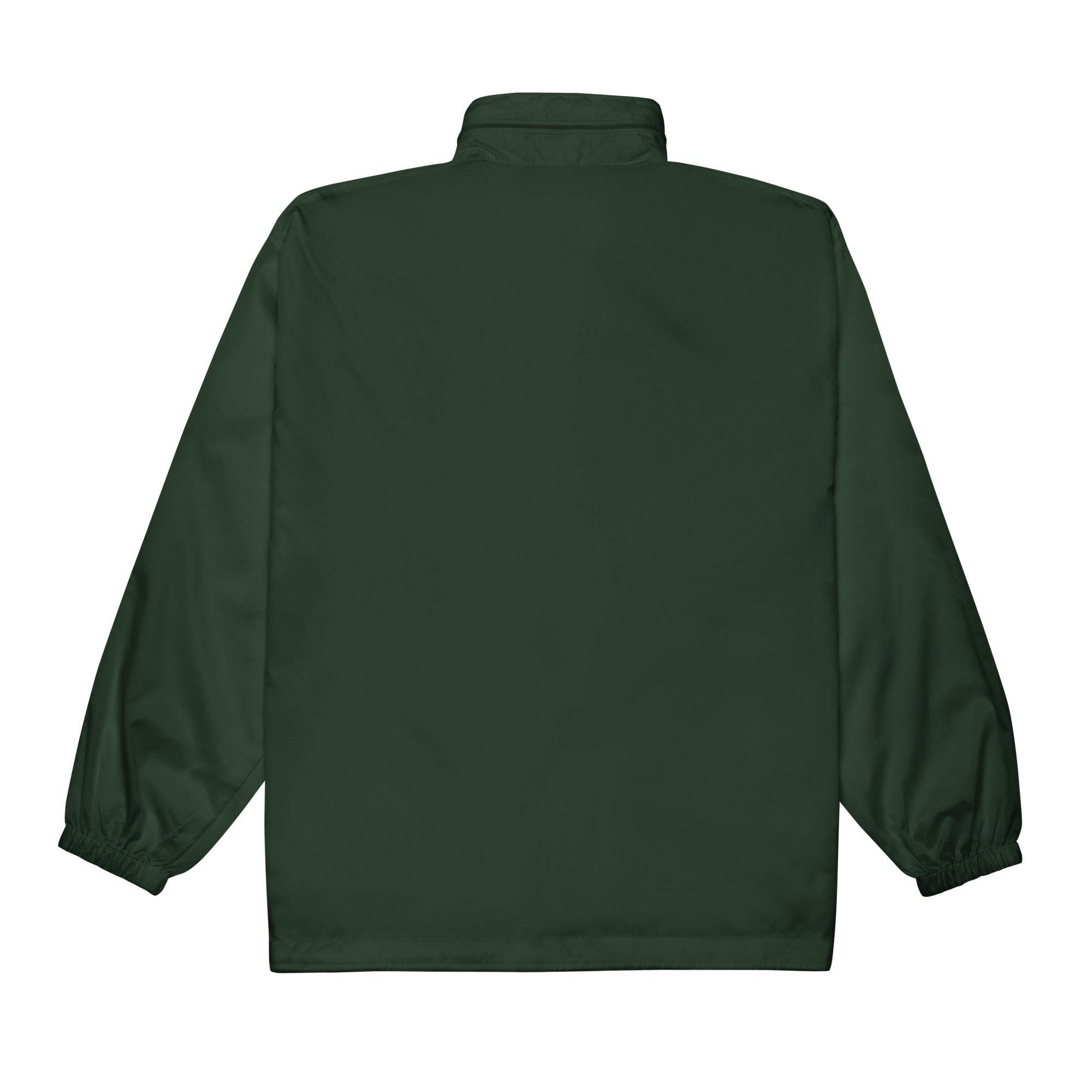 Green Unisex windbreaker - AureliaAdventure