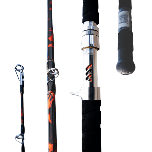 Black Dragon Fire Casting Rod - AureliaAdventure