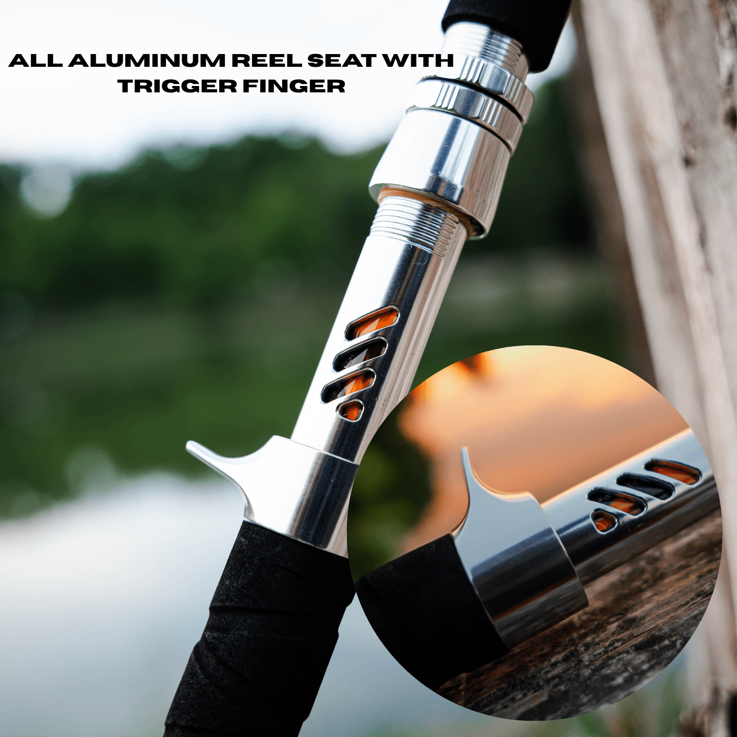 Black Dragon Fire Casting Rod - AureliaAdventure