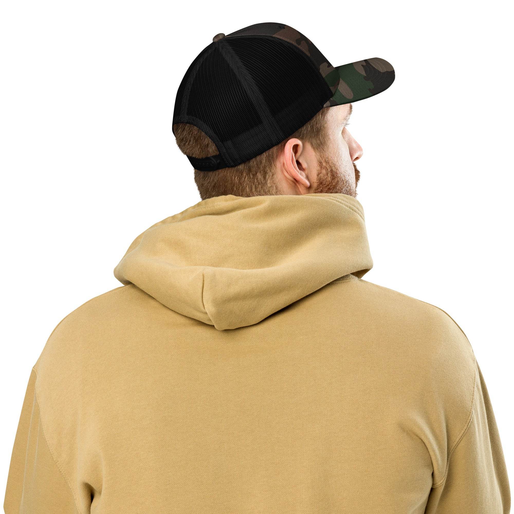 CAMO TRUCKER HAT - AureliaAdventure