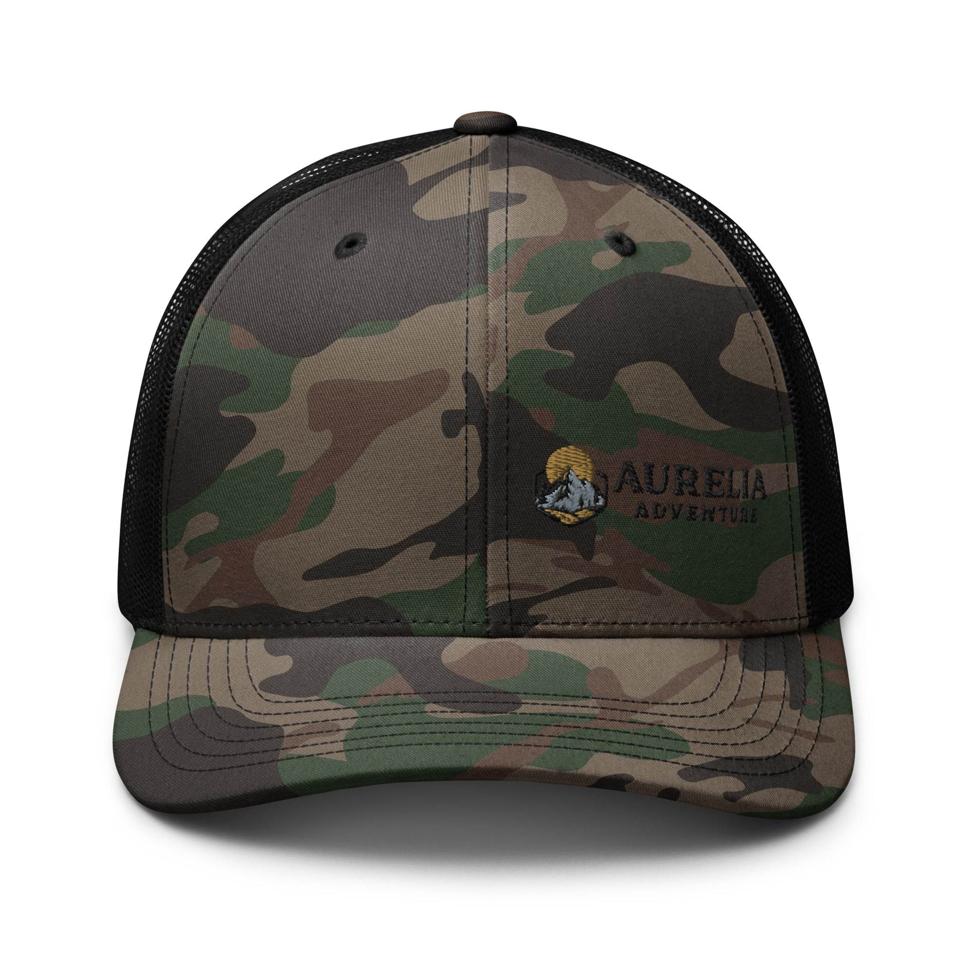 CAMO TRUCKER HAT - AureliaAdventure