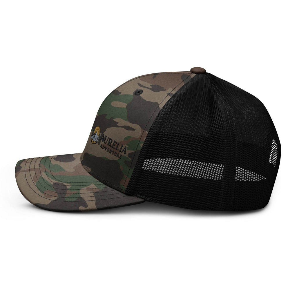 CAMO TRUCKER HAT - AureliaAdventure