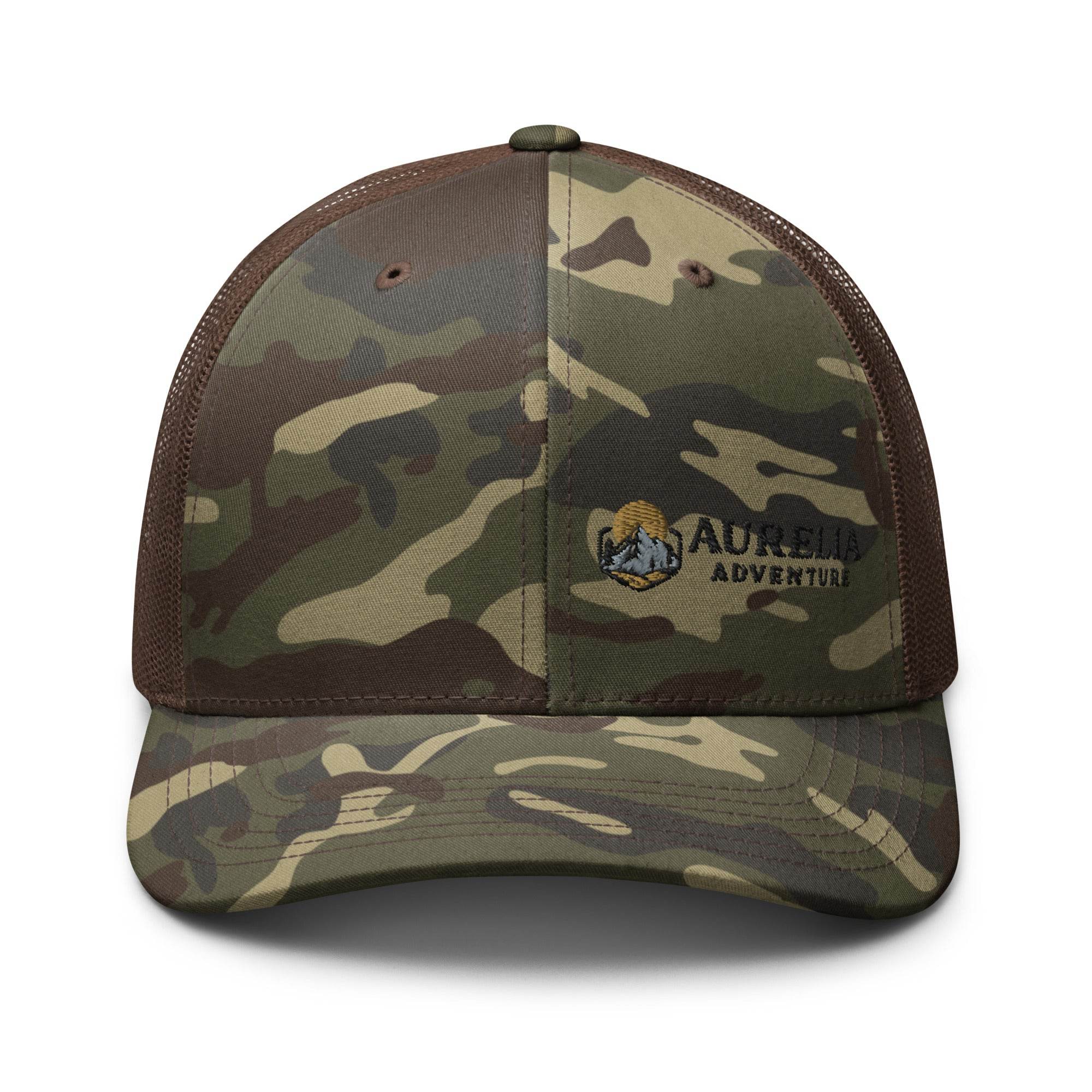 CAMO TRUCKER HAT - AureliaAdventure