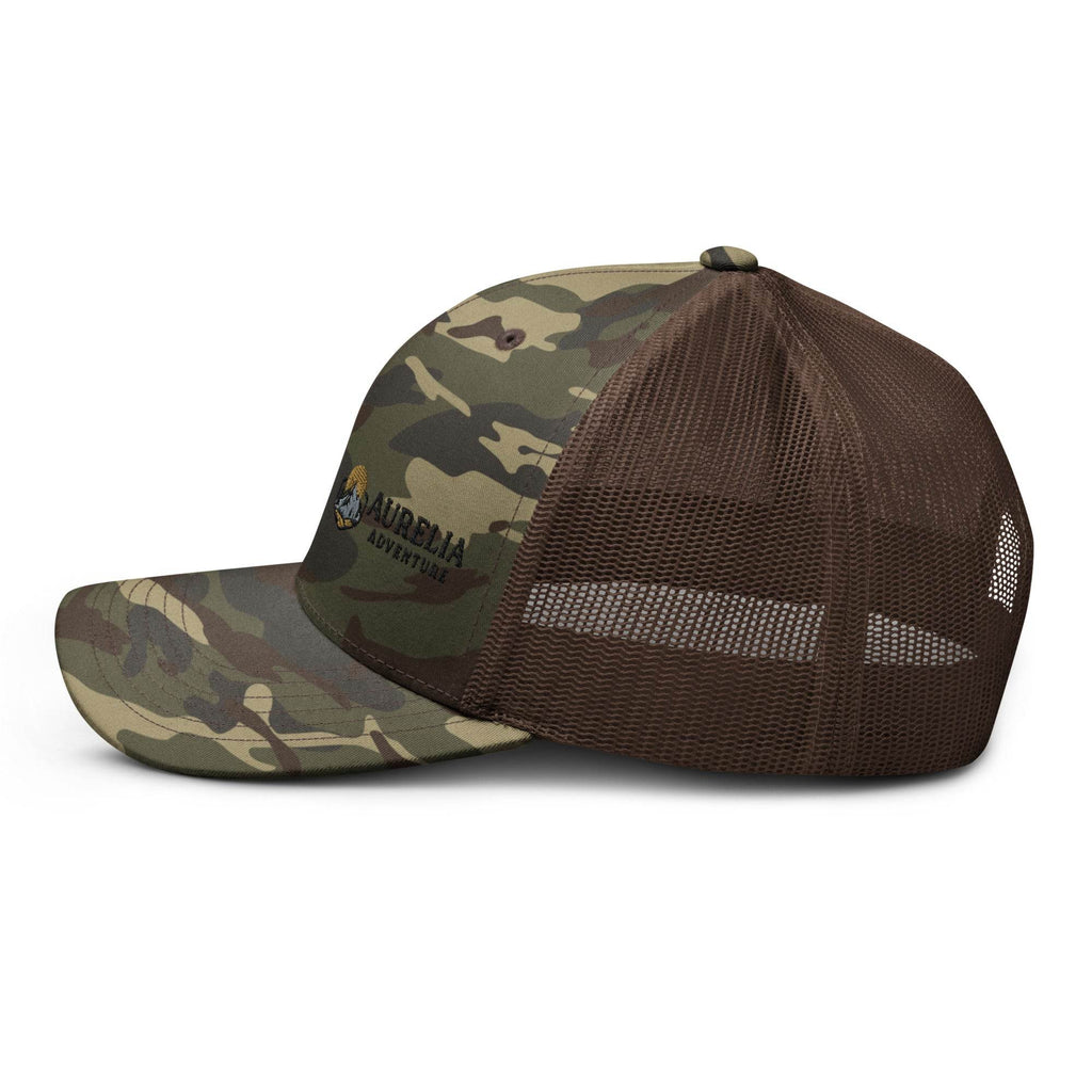 CAMO TRUCKER HAT - AureliaAdventure