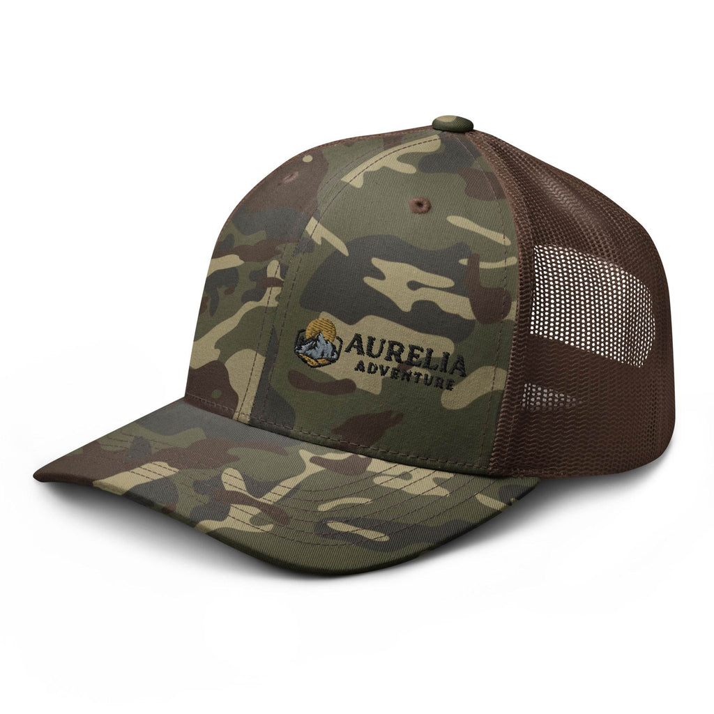 CAMO TRUCKER HAT - AureliaAdventure
