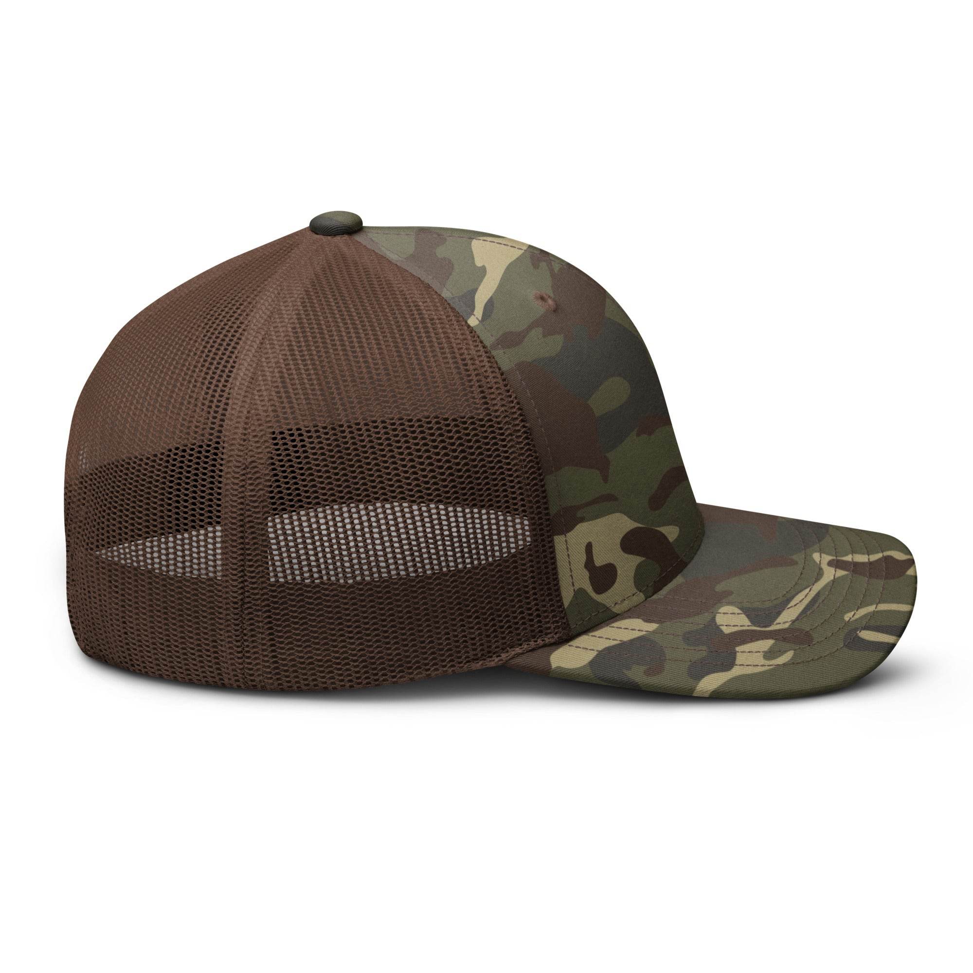 CAMO TRUCKER HAT - AureliaAdventure