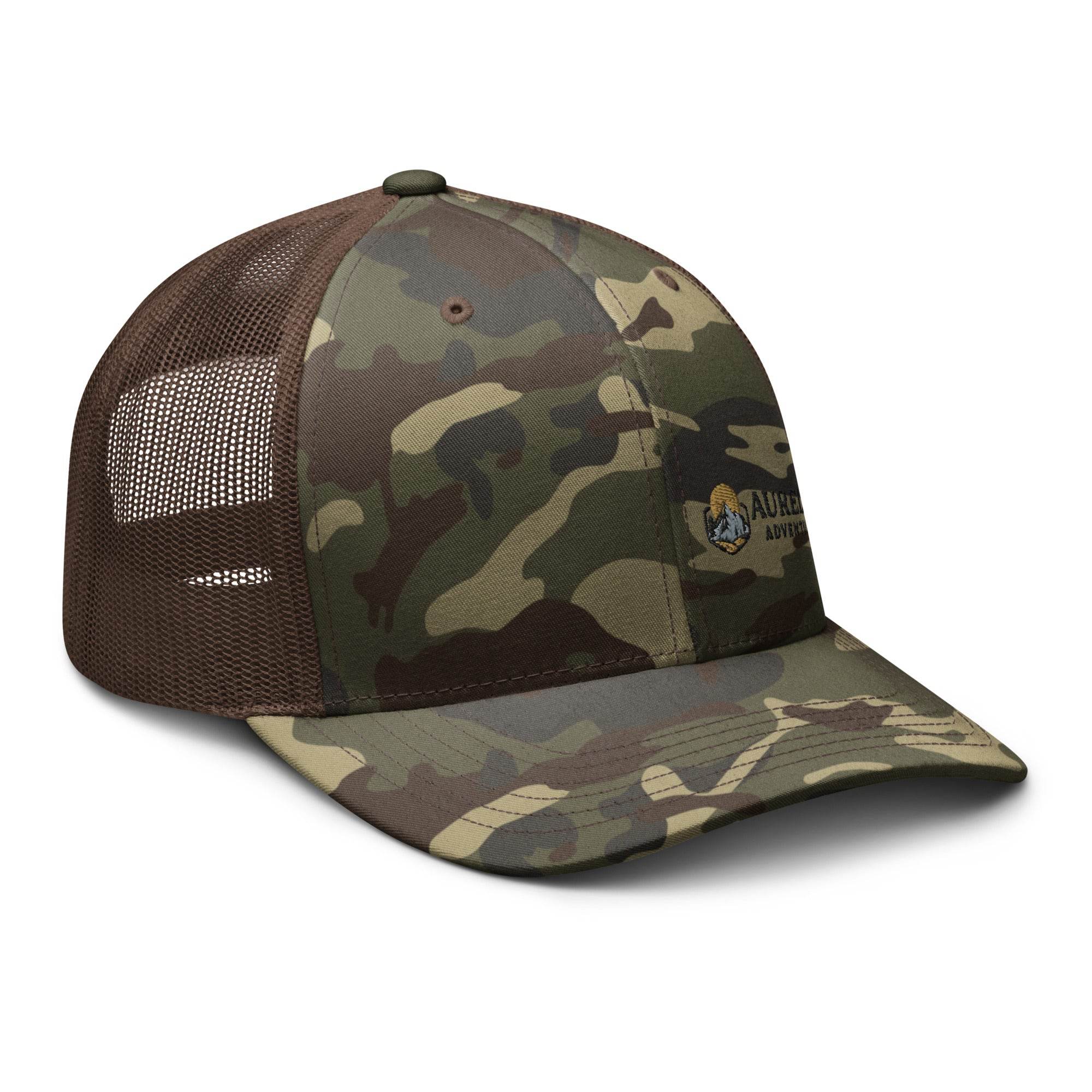 CAMO TRUCKER HAT - AureliaAdventure