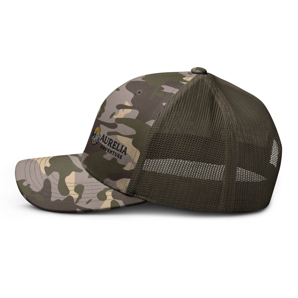 CAMO TRUCKER HAT - AureliaAdventure