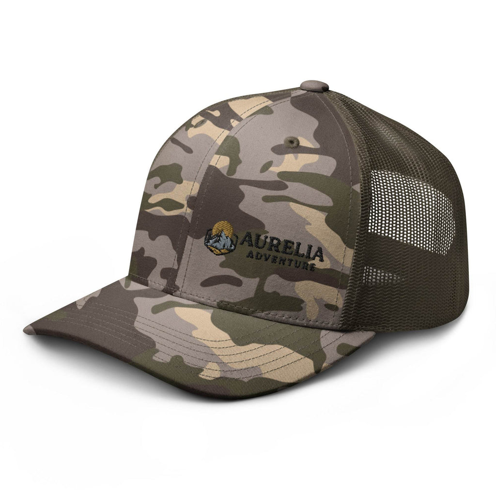 CAMO TRUCKER HAT - AureliaAdventure