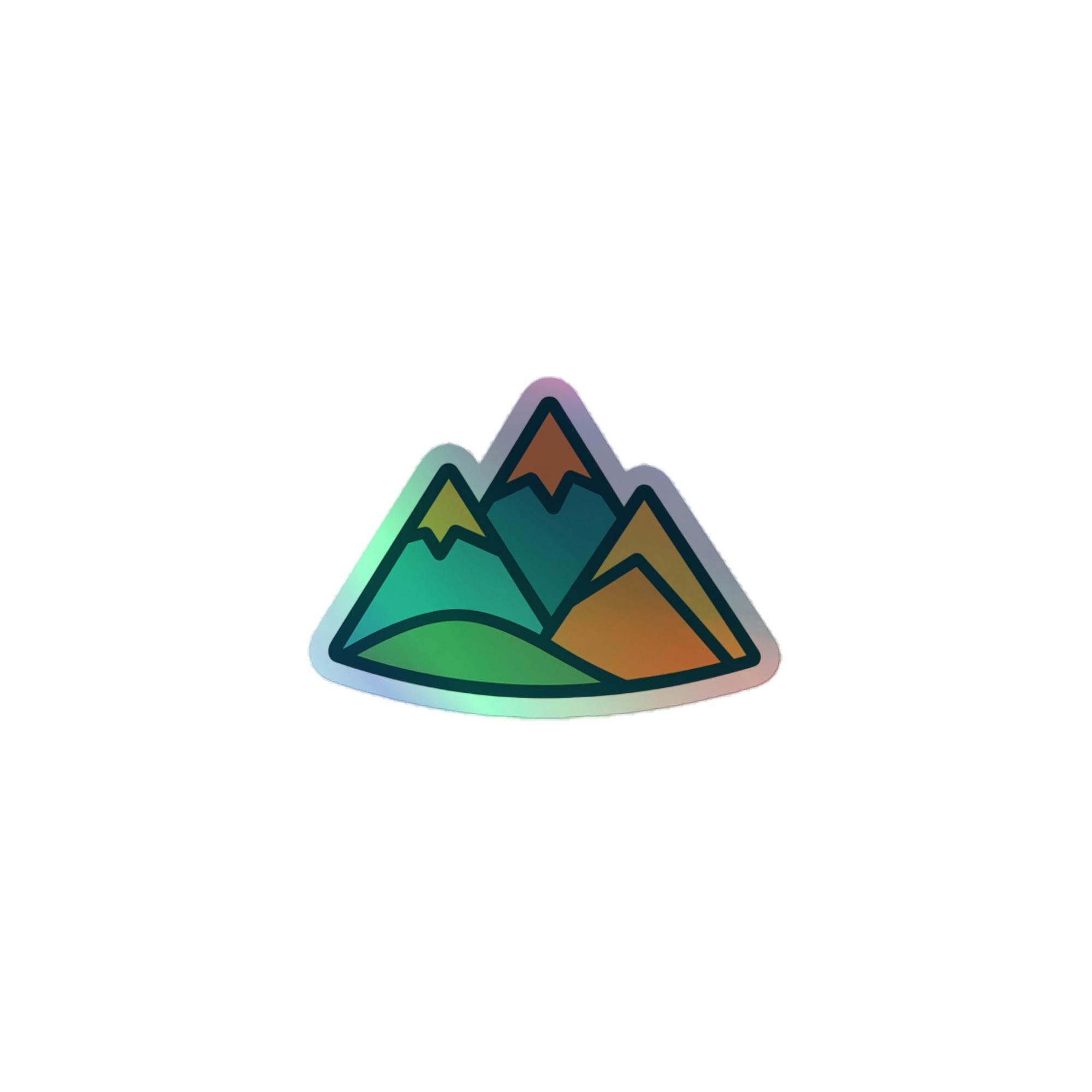 MOUNTIAN - HOLO STICKER - AureliaAdventure