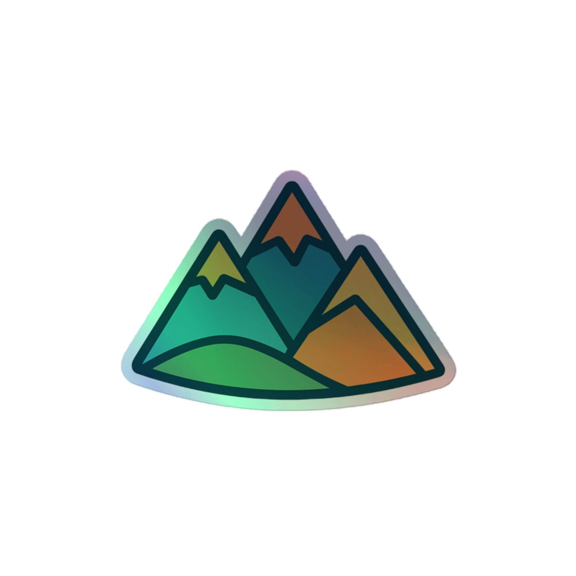 MOUNTIAN - HOLO STICKER - AureliaAdventure