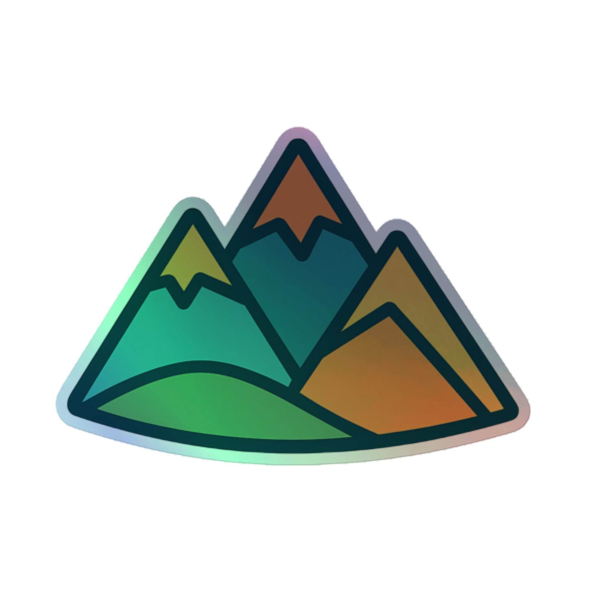 MOUNTIAN - HOLO STICKER - AureliaAdventure