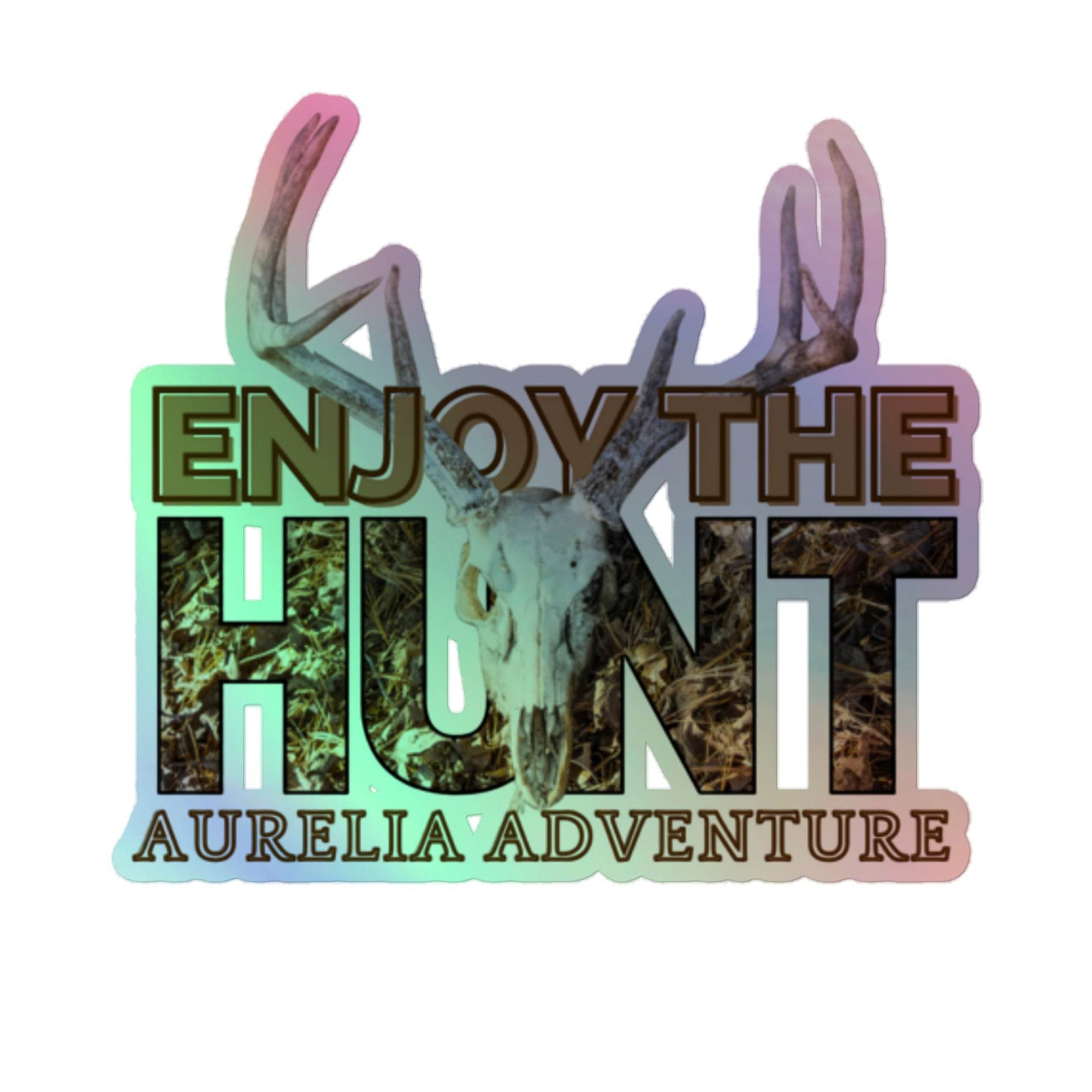 HUNT - HOLO STICKER - AureliaAdventure