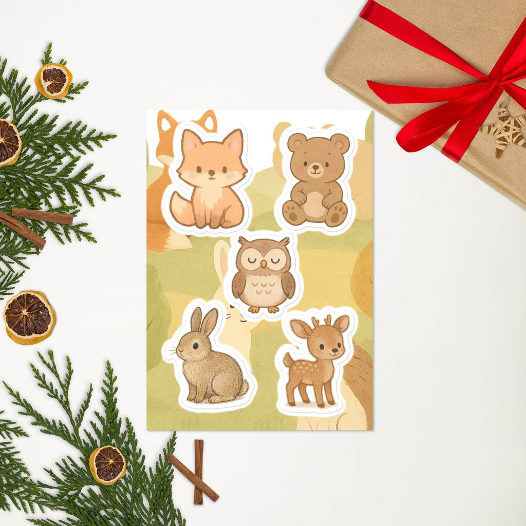 ANIMAL STICKER SHEET - AureliaAdventure